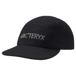 Arc'teryx 5 Panel Wool Hat in Black Heather